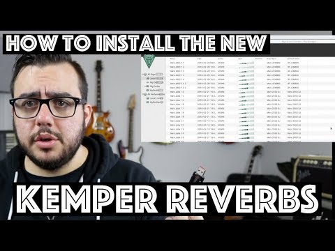 How to install the new Kemper Reverb and Presets!!! -  Tone Junkie TV