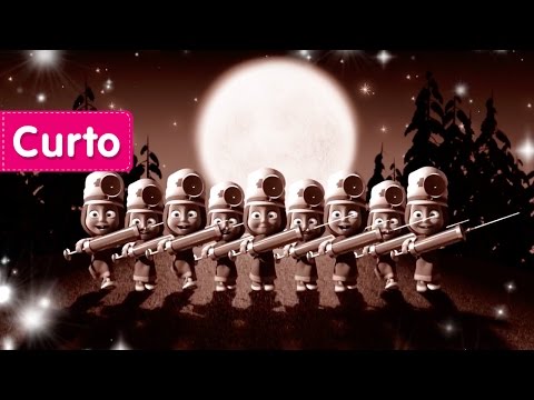 Capa de Masha e o Urso - Criança com Lobos (Prove do seu  próprio veneno!)