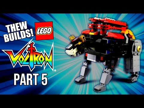 Thew Builds LEGO Voltron! PART 5: Black Lion!