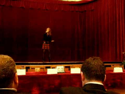 Colegiul National Al. Papiu Ilarian Tirgu Mures 2009 - Sorana Margaras -