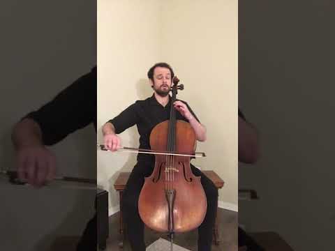 Quarantine Clip: The Bach Project Episode 36: Cello Suite No. 6 - Gigue