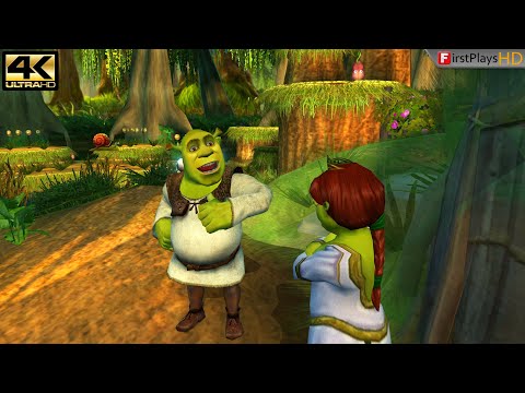 Shrek 2: Team Action (2004) - PC Gameplay 4k 2160p / Win 10