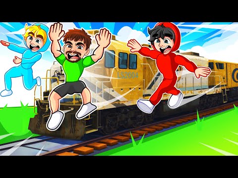 KTO UTRZYMA SIĘ DŁUŻEJ NA POCIĄGU WYGRYWA w GTA 5!