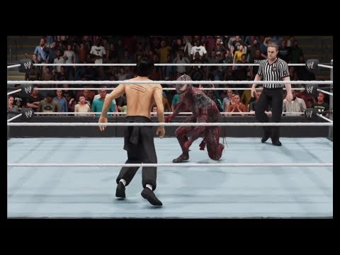 Bruce Lee vs. Maximum Carnage (WWE 2k19) - CPU vs. CPU - Epic Battle 💯 🐲 - Dragon Fights 🐉