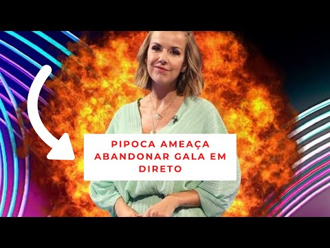PIPOCA Ameaça Abandonar Gala do BIG BROTHER em Direto