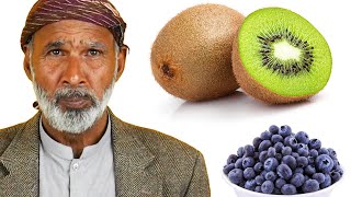 Tribal People Try Exotic Fruits