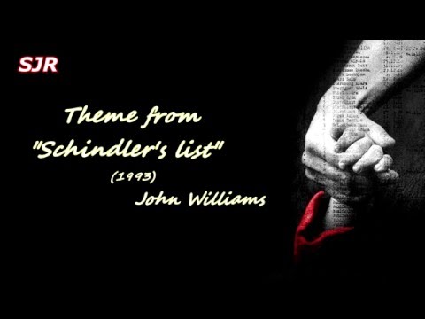 Theme from "Schindler's list" (cover version) музыка из к/ф "Список Шиндлера" музыка J. Williams