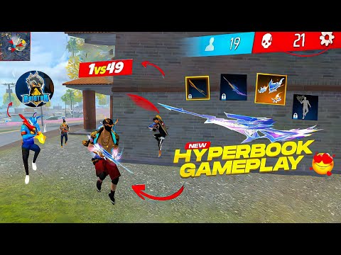 New Hyperbook Awesome Awm Skin Op Solo Vs Squad Gameplay😱 Free Fire