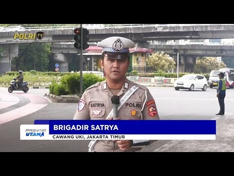 NTMC POLRI - PANTAUAN ARUS LALU LINTAS DI SIMPANG CAWANG UKI, JAKARTA TIMUR 06/05/25
