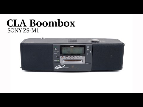 Sony ZS-M1 Boombox from CLA