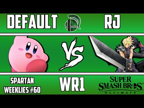 Spartan Weeklies #60, WR1: Default(Kirby) vs RJ(Cloud/Joker)