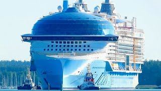 Icon of The Seas world's largest cruise ship sailing first time | Royal Caribbean