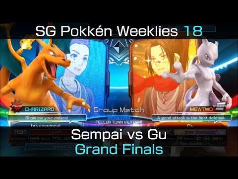 SGPW v. 18 - Pokkén DX Grand Finals: Sempai (Charizard) vs. Gu (Mewtwo)