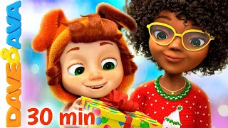 🎄 On Christmas Day | Christmas Songs and Nursery Rhymes by Dave and Ava 🎄