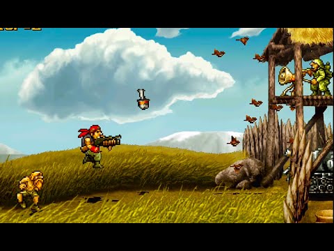 Metal slug 6 (Arcade) Ralph Playthrough  [1CC]