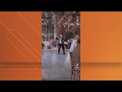 Daddy-daughter duo go viral with surprise wedding dance