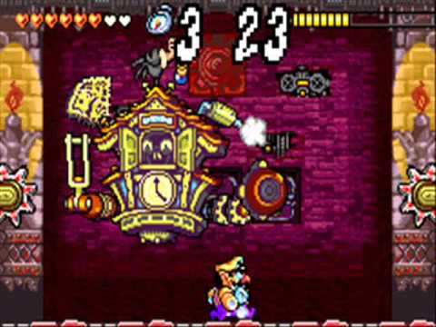 LP Wario Land 4 (GBA): Ruby Passage - BOSS - Cuckoo Condor