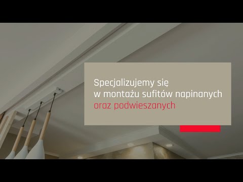 Firma Usługowo -Budowlana Krzysztof Dąbrowa Sufity i Wykończenia - video