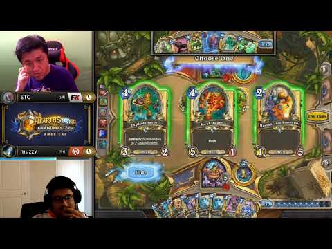 ETC vs muzzy - Hearthstone Grandmasters Americas S2 2019 - Week 6