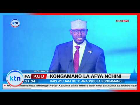 Kongamano la afya nchini laendelea katika ukumbi wa KICC, Nairobi
