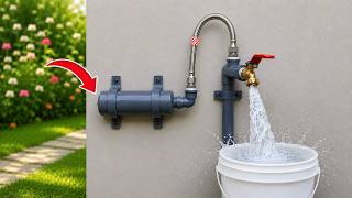 Download lagu Amazing Water Pressure from a 65-Year-Old Plumber’s DIY Idea! mp3