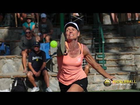 Pro Senior Women’s Doubles Gold Match with Commentary by Morgan Evans from PPF Desert Championships