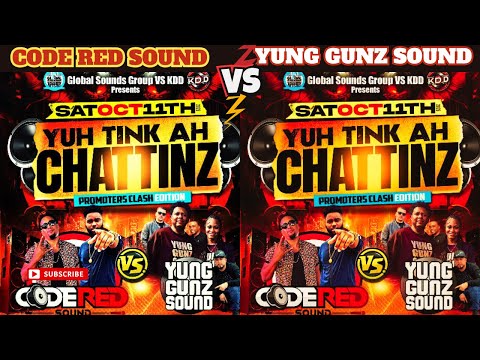 CODE RED SOUND VS YUNG GUNZ  - *YUH TINK AH CHATTINZ SOUND CLASH* IN BROOKLYN NY, OCT. 11, 2025 🔥