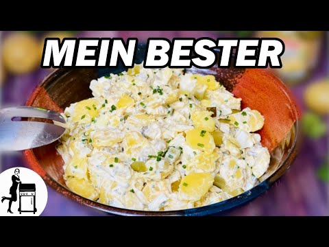 Potato salad with mayonnaise | Grandma's classic | The woman at the grill
