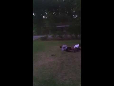 Aftermath: wildboy and mr xtra attack the shocker