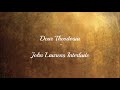 Dear Theodosia/Laurens Interlude (audio)