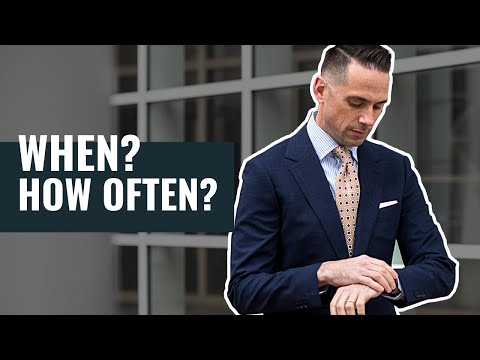 YouTube video about: How often to dry clean suit?