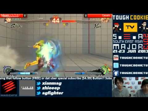 SSFIV:AE v2012 - Human Bomb (Sakura) vs. Kazunoko (Yun) - money match