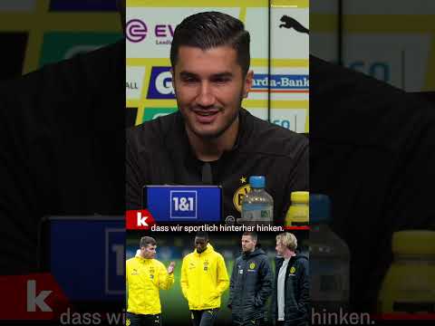 Video Thumbnail: Sahin vor Duell mit Leipzig: "Hinken sportlich hinterher" #shorts
