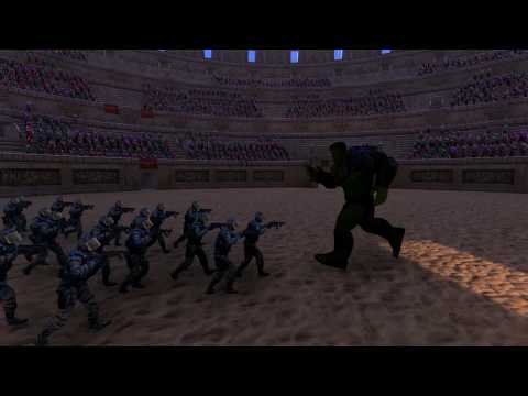 Hulk vs German Soldiers UEBS