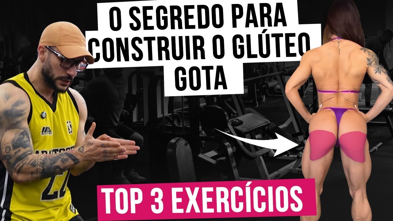 COMO DESENVOLVER A PARTE DE BAIXO DO GLÚTEO? (Glúteo gota 💧)