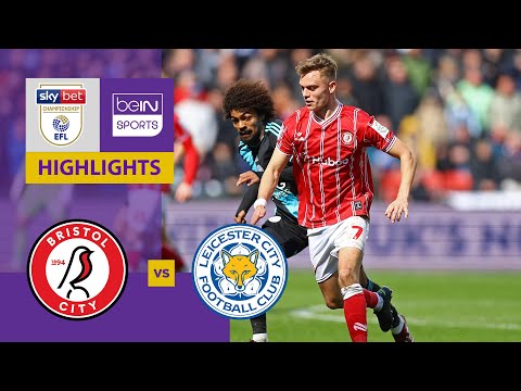 Bristol City v Leicester City | EFL Championship 23 24 | Match Highlights