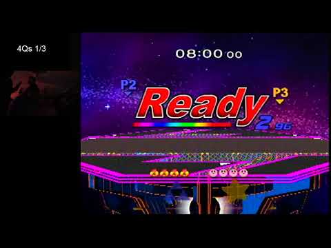 Kidder (Sheik) vs KirbyT-1000 (Kirby) - Four Quarters Melee #86