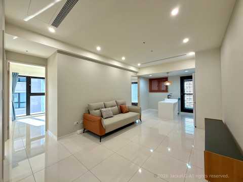 七期新市政核心｜全聯x家樂福旁｜高樓視野3房平車(含稅含管) 整層住家 市政1號院 591租屋 月租48,000元/月