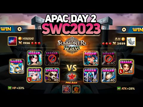 CHOVY vs HWAN (BO3). SWC2023 APAC Preliminary Day 2 - Summoners War