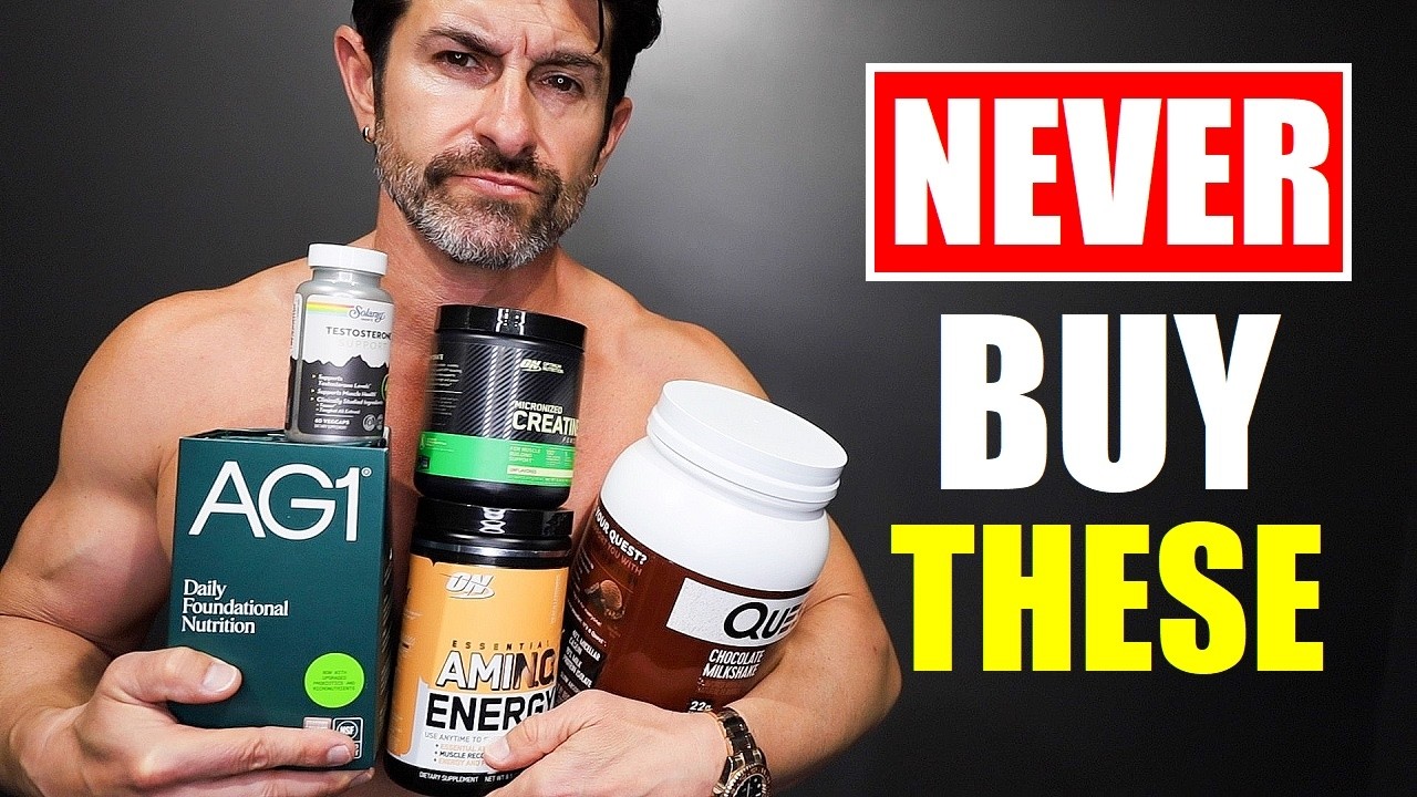 7 Supplements That are a Total WASTE of Money (IMO)