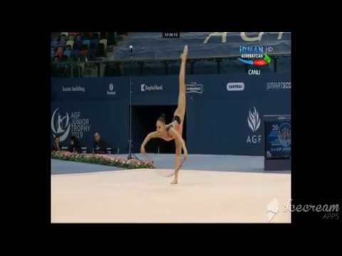 Sabina Papushina - скакалка AGF Junior Trophy 2019 Baku