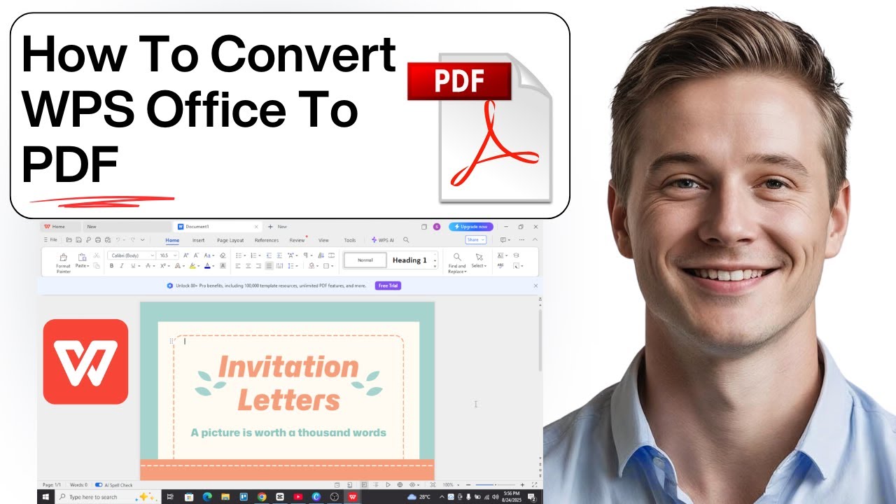 How To Convert WPS Office To PDF (FullGuide) 2025