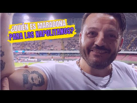 I asked WHO MARADONA IS at the San Paolo and this is what the Neapolitans answered me.