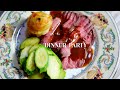 CLASSIC DINNER PARTY Roast Beef Dauphinoise Potatoes Ricotta Cakes W Lemon Curd At Home In Italy