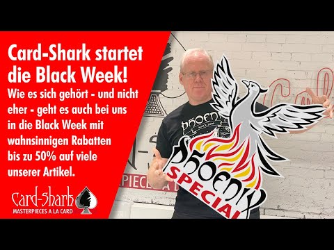 Card-Shark startet die Black Week!