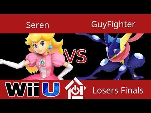 Smash Legends  1/18/17 - Seren (Peach) vs GuyFighter (Greninja) - Smash 4 Losers Finals