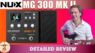 Video thumbnail for NUX MG 300 MKII: detailed review by Leo Gibson