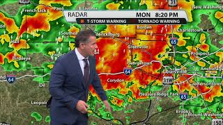 Tornado warning! We are LIVE!