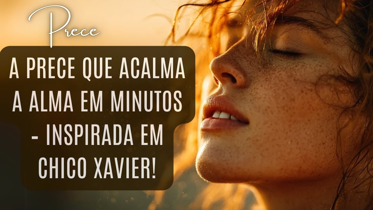 Prece Inspirada em Chico Xavier pela Proteção contra Energias Negativas. Prece Espírita