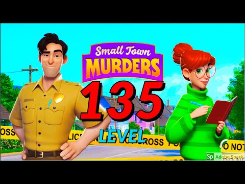 Small Town Murders  Match 3 Crime Mystery Stories Level 135 gameplay android ios new best game